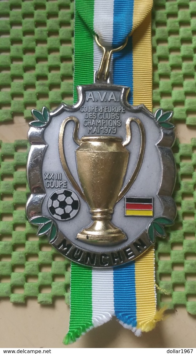 Medaille :deutschland - A.V.A Coupe D;Europa Champions 1979 - Andere & Zonder Classificatie