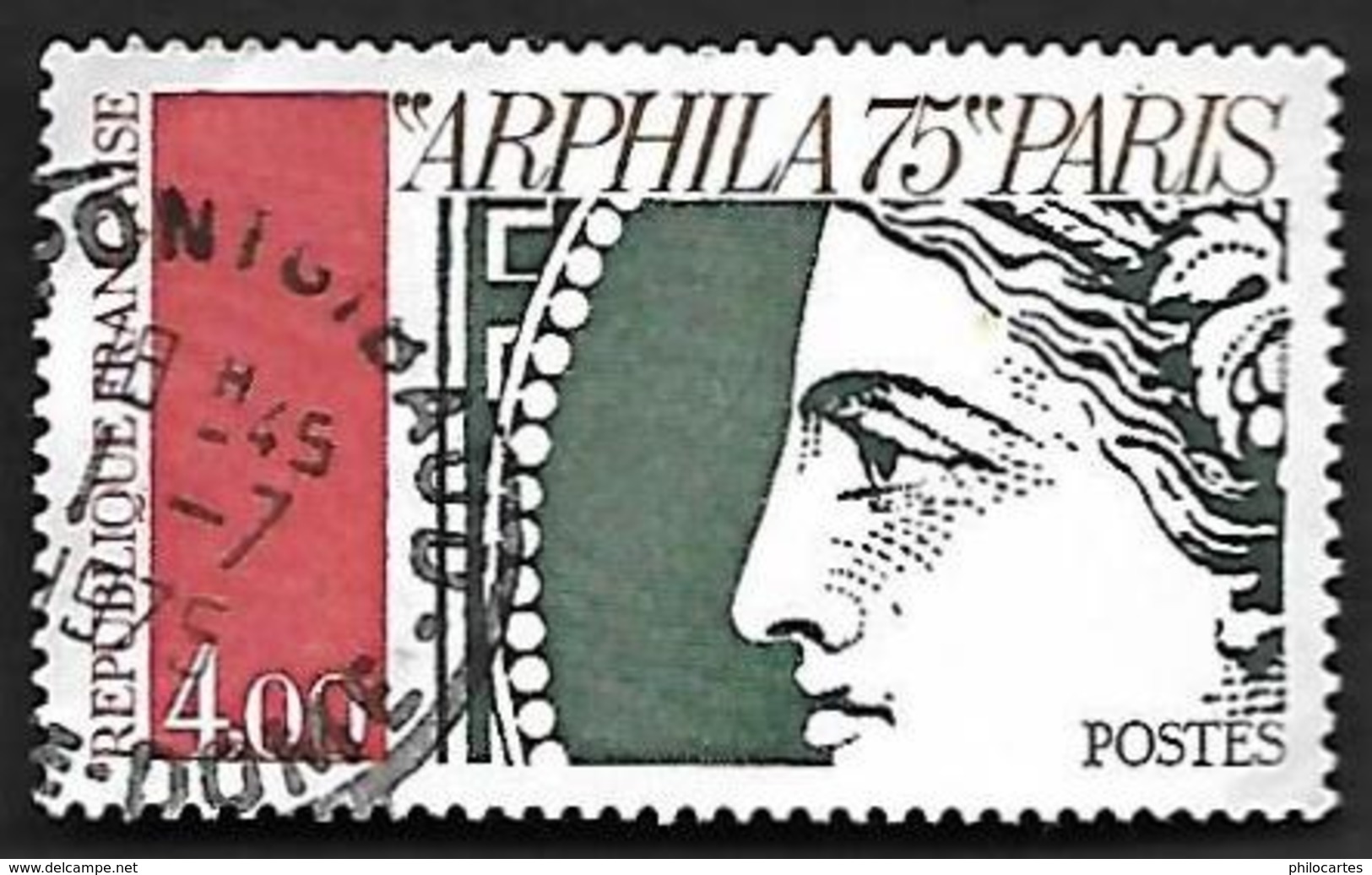 FRANCE 1975  -  Y&T  1833 -  Arphila 75 Paris   -  Oblitéré - Usados