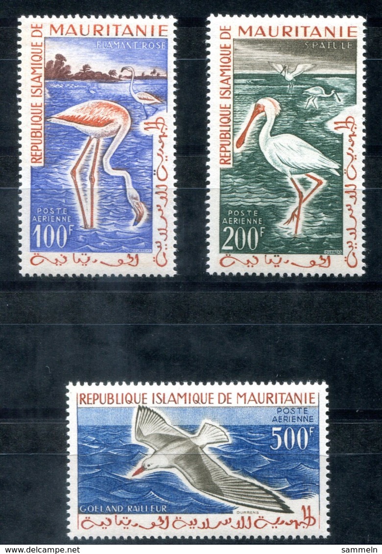 5139 - MAURETANIEN - Mi. 178-180 ** - VOGEL / BIRDS - Mauretanien (1960-...)