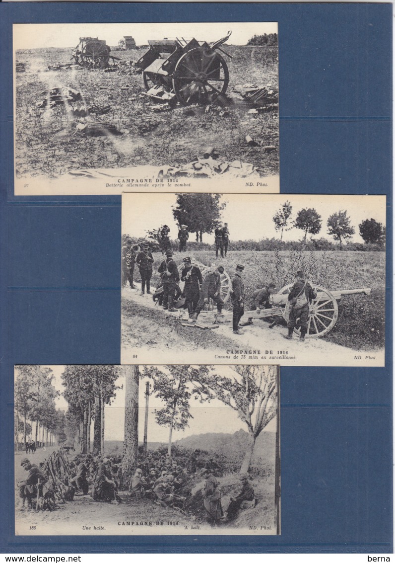 GUERRE DE 1914 LOT 21 CARTES - Weltkrieg 1914-18