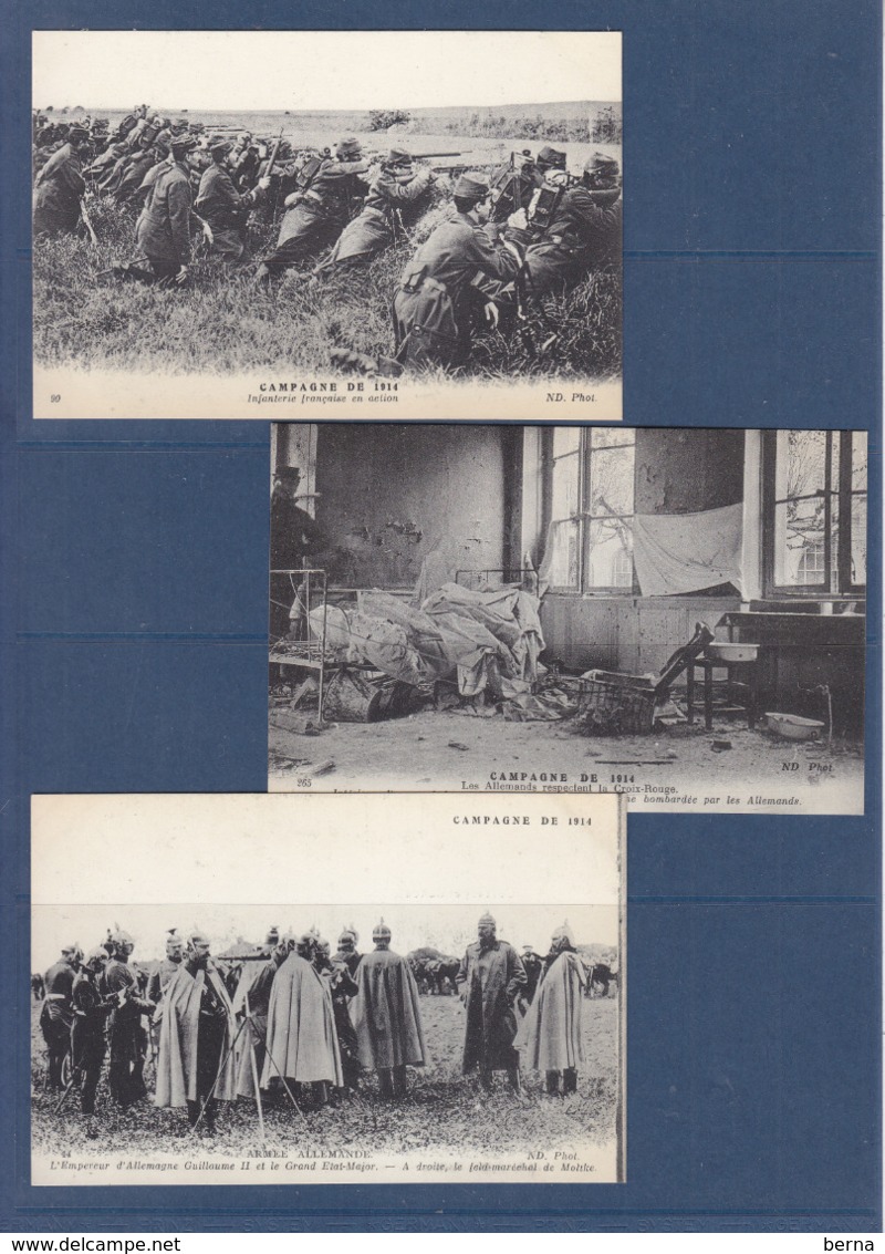 GUERRE DE 1914 LOT 21 CARTES - Weltkrieg 1914-18