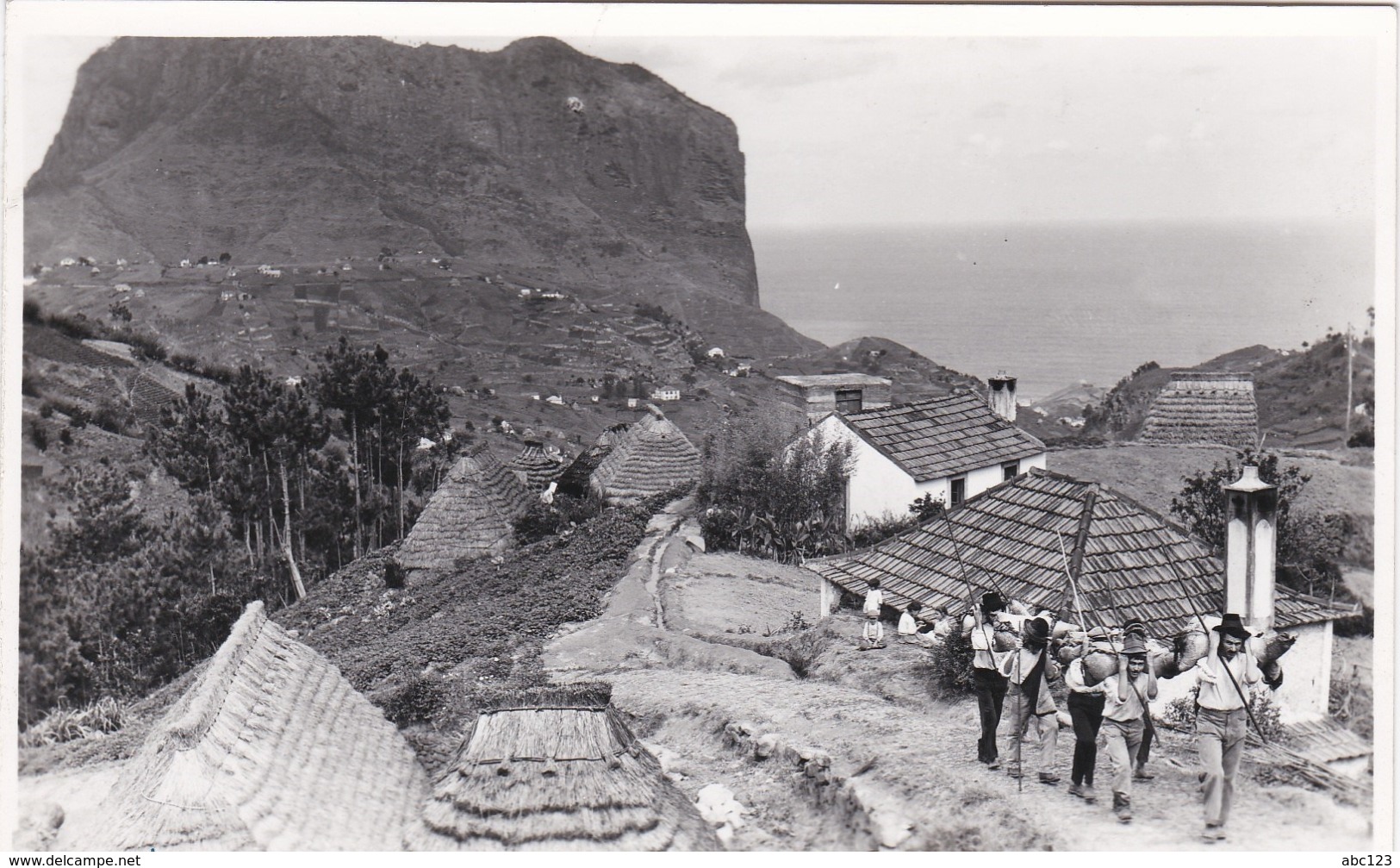 MADEIRA PORTUGAL  BORRACHA  DOIS CPA   FOTO PHOTO - Madeira