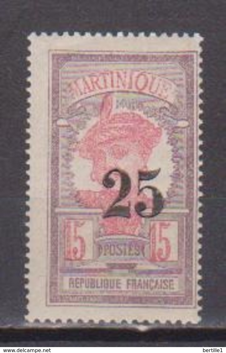 MARTINIQUE        N° YVERT  :    85    NEUF SANS GOMME        ( SG     01/35) - Neufs