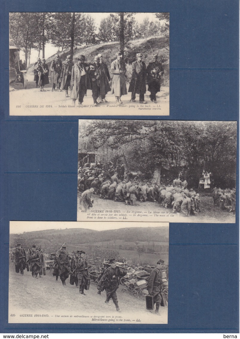 GUERRE DE 1914 LOT 35 CARTES - Weltkrieg 1914-18