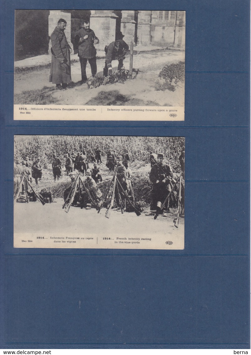 GUERRE DE 1914 LOT 35 CARTES