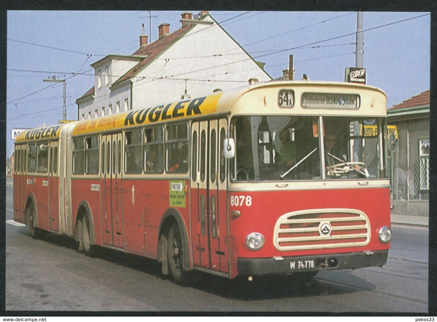 Ansichtskarten - Ansichtskarte Wiener  Autobus - Busse & Reisebusse