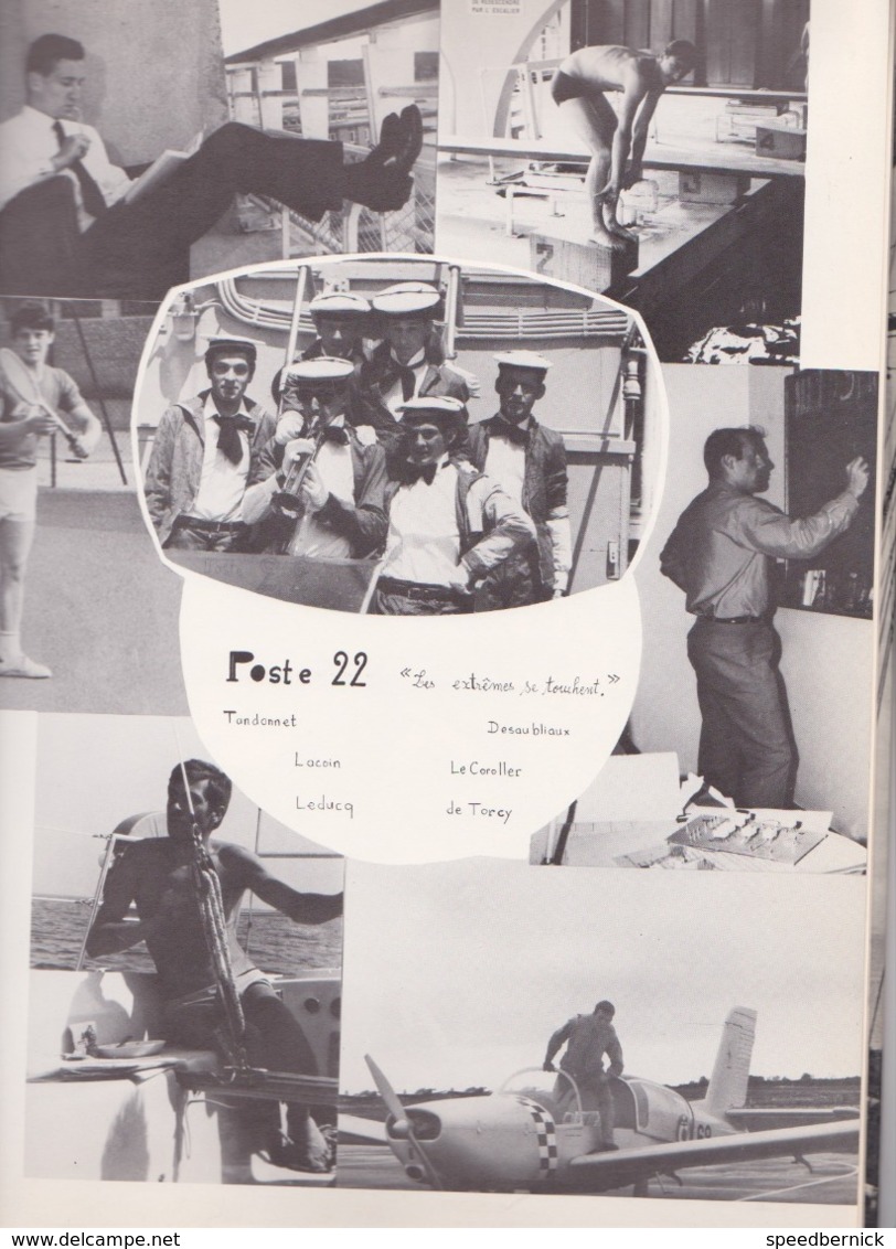 livre album de photos Ecole navale promotion 1972 -Ramord  Dyevre -corvette Beno Bouline