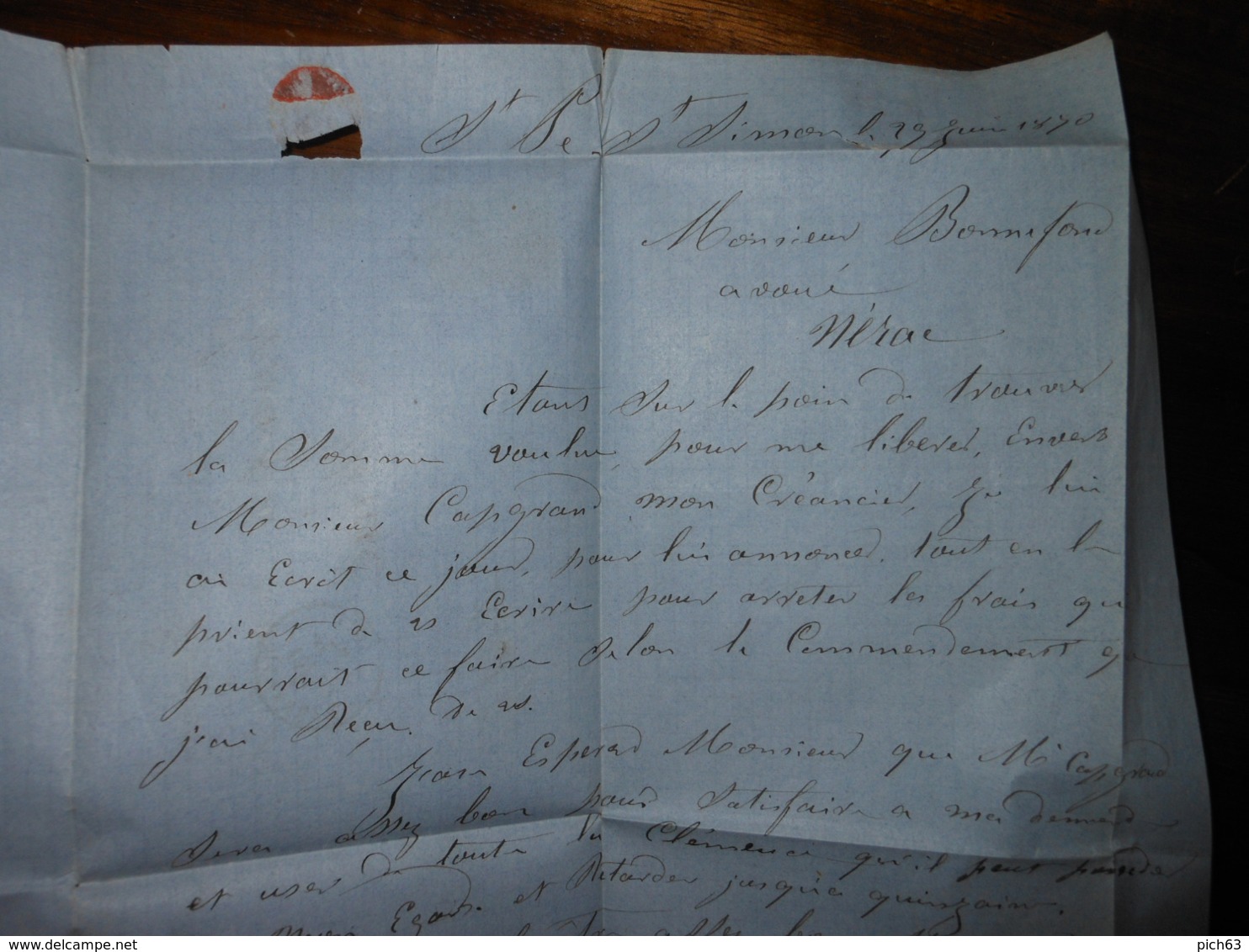 Lettre GC 1606 Gabarret Landes Avec Correspondance - 1849-1876: Klassik