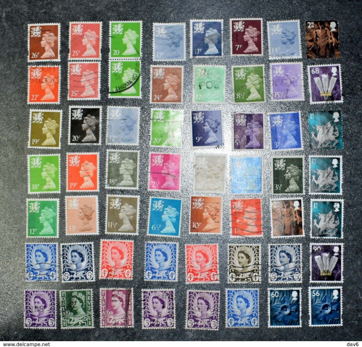 GB STAMPS   WALES  DEFINITIVES   1  ~~L@@K~~ - Galles