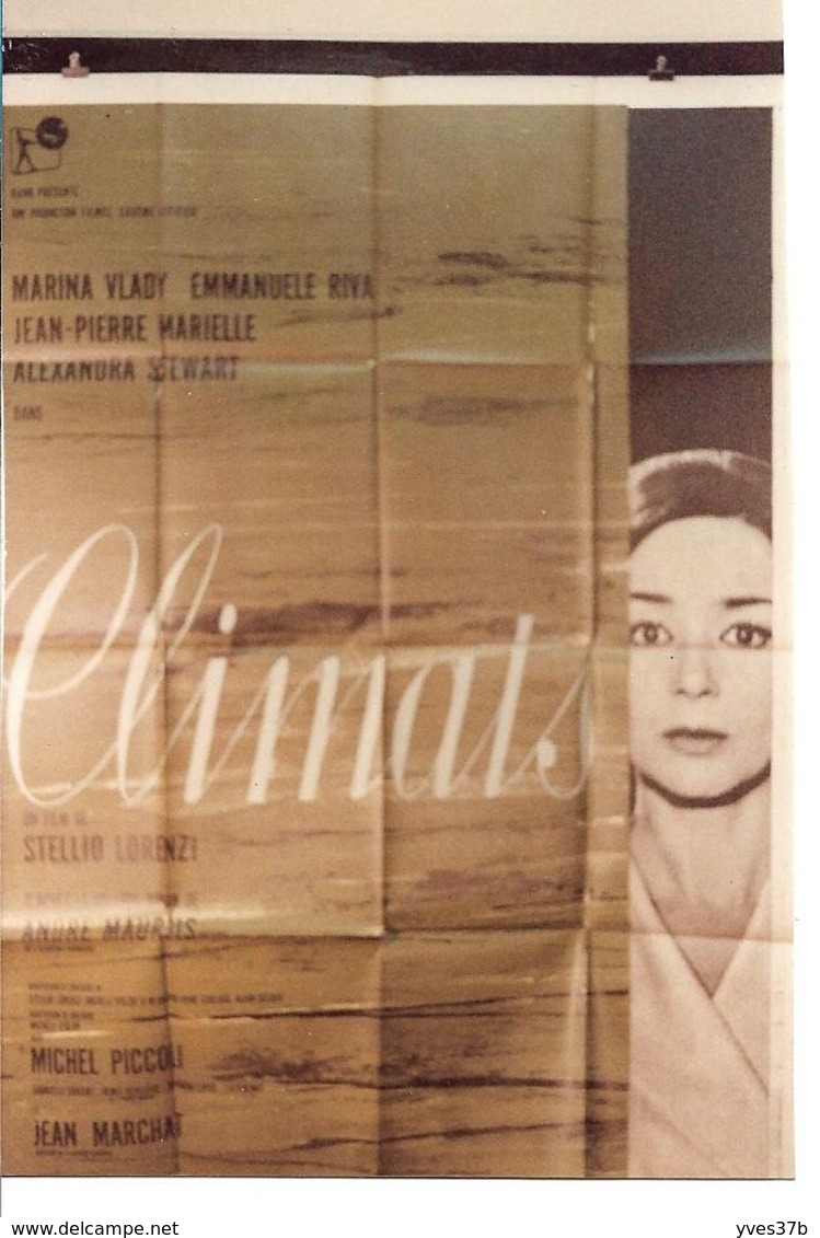 "Climat" Marina Vlady, Jean-Pierre Marielle...1961 - 120x160 - TTB - Plakate & Poster