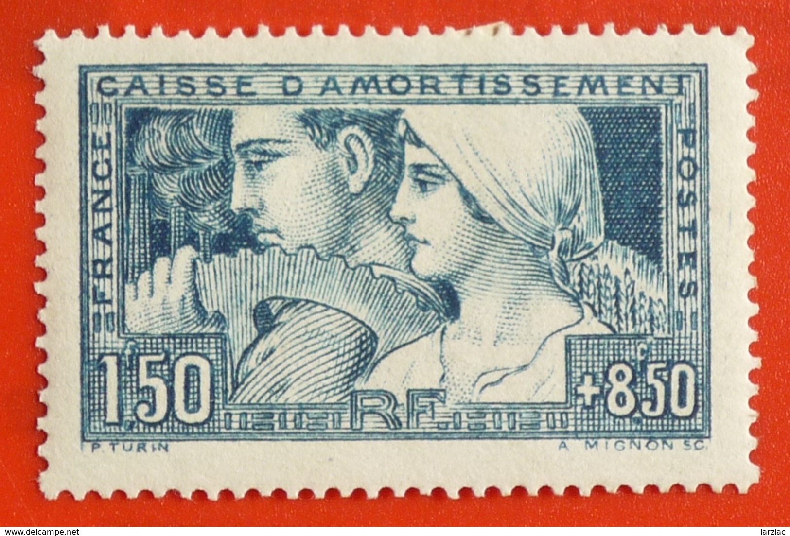 Caisse D'amortissement Allégorie Du Travail 1928 Y&T N° 252 * - Nuovi