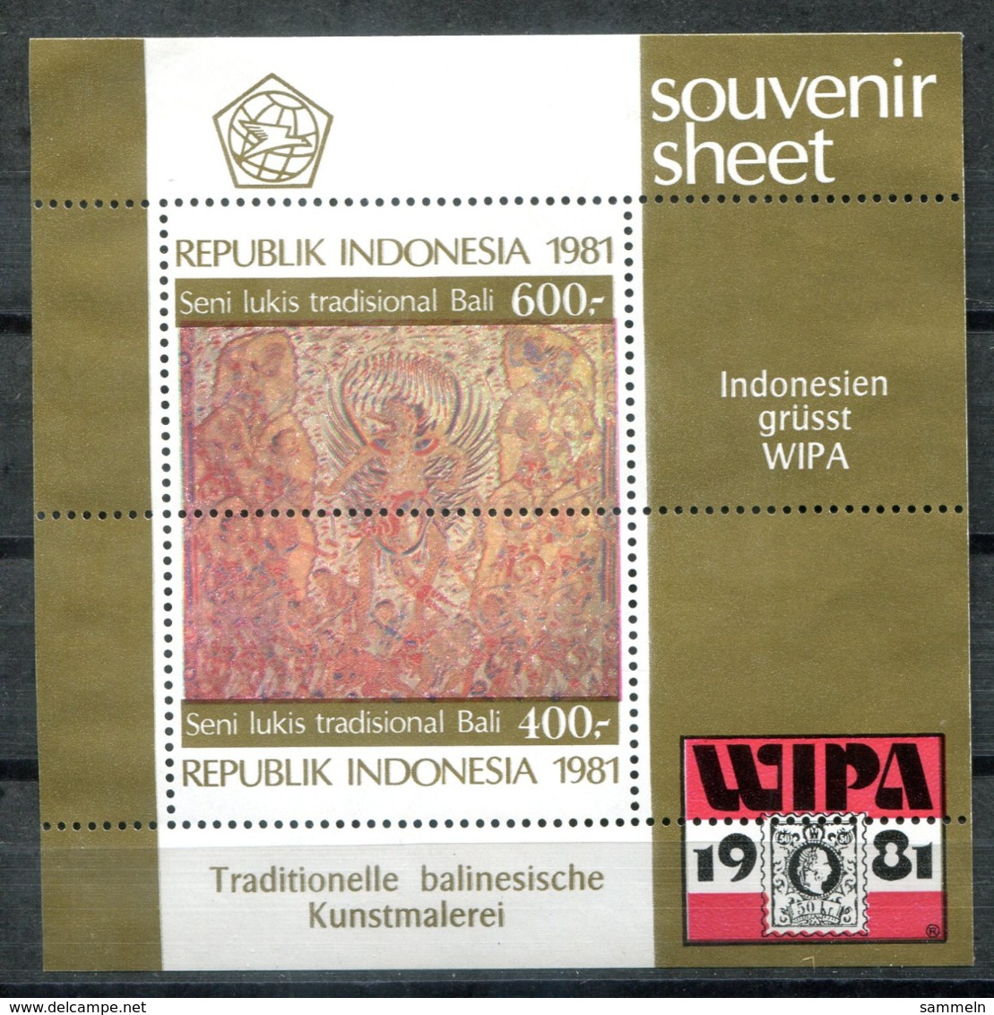 5169 - INDONESIEN - Block 40 ** - WIPA - Indonesien