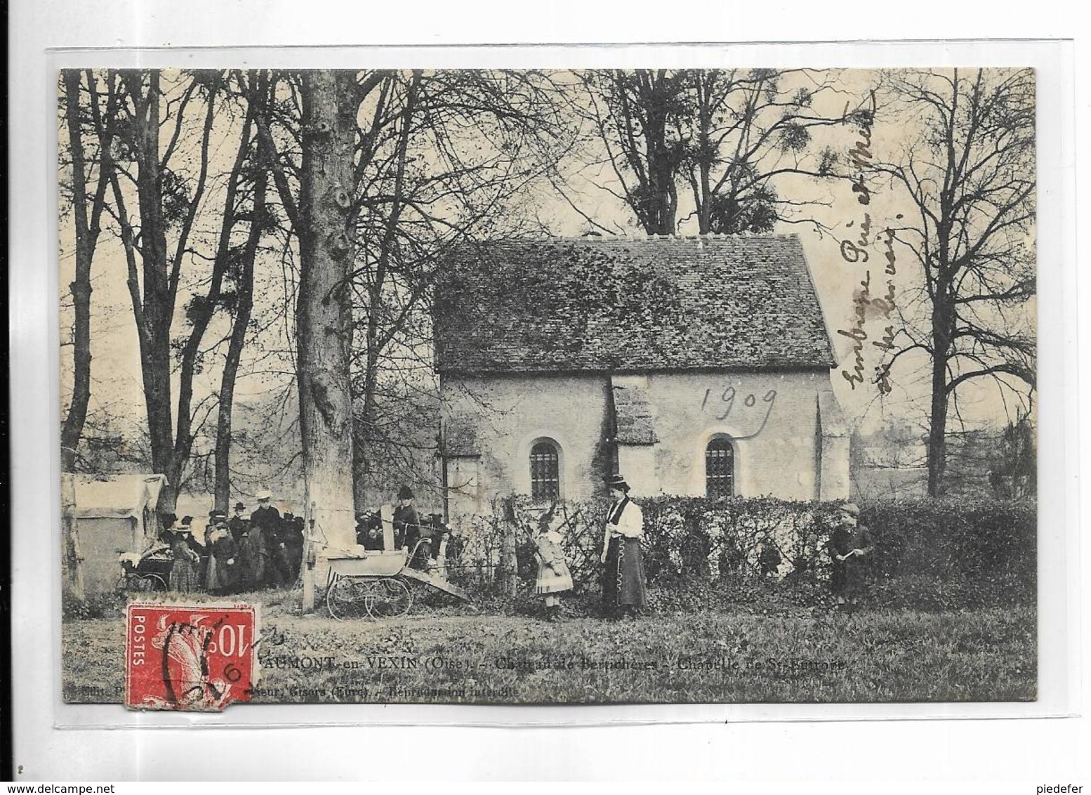 60 - CHAUMONT-en-VEXIN - Château De Bertichères - Chapelle De St-Eutrope - Chaumont En Vexin