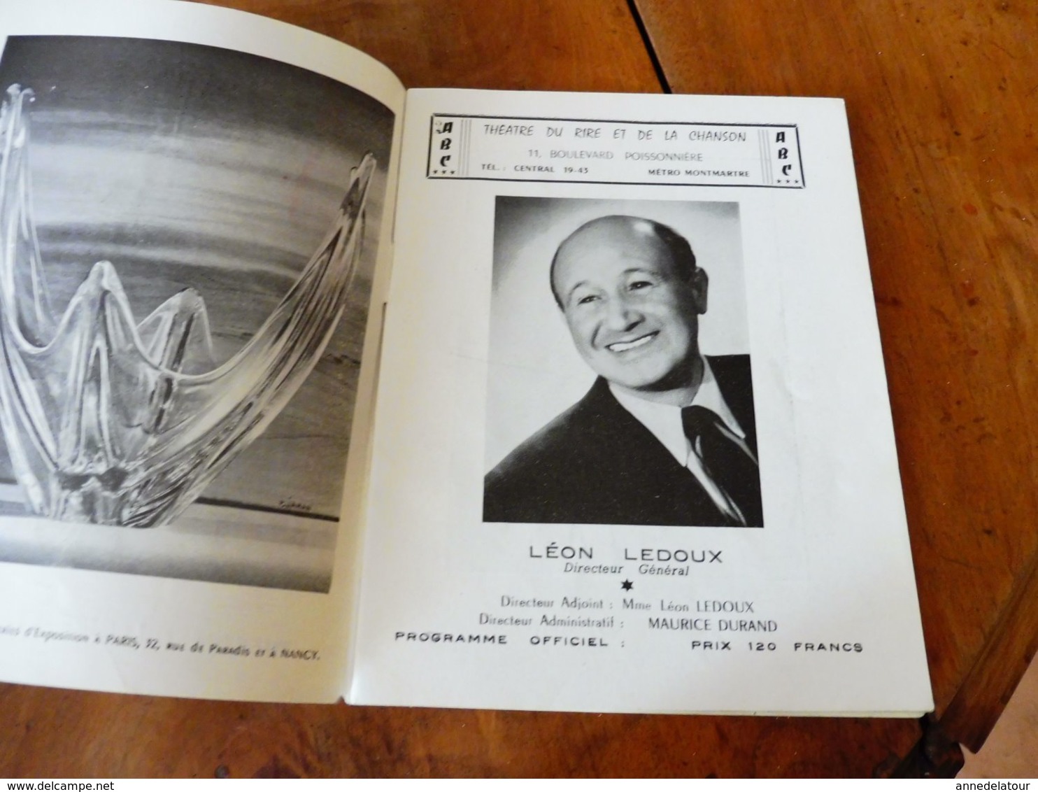 Vers Années 1960   ABC  Théâtre Du Rire Et Chanson (Jane Sourza,Jean Raymond,George Reich,,Mario Et Léo Hte-Coiffure,etc - Französische Autoren