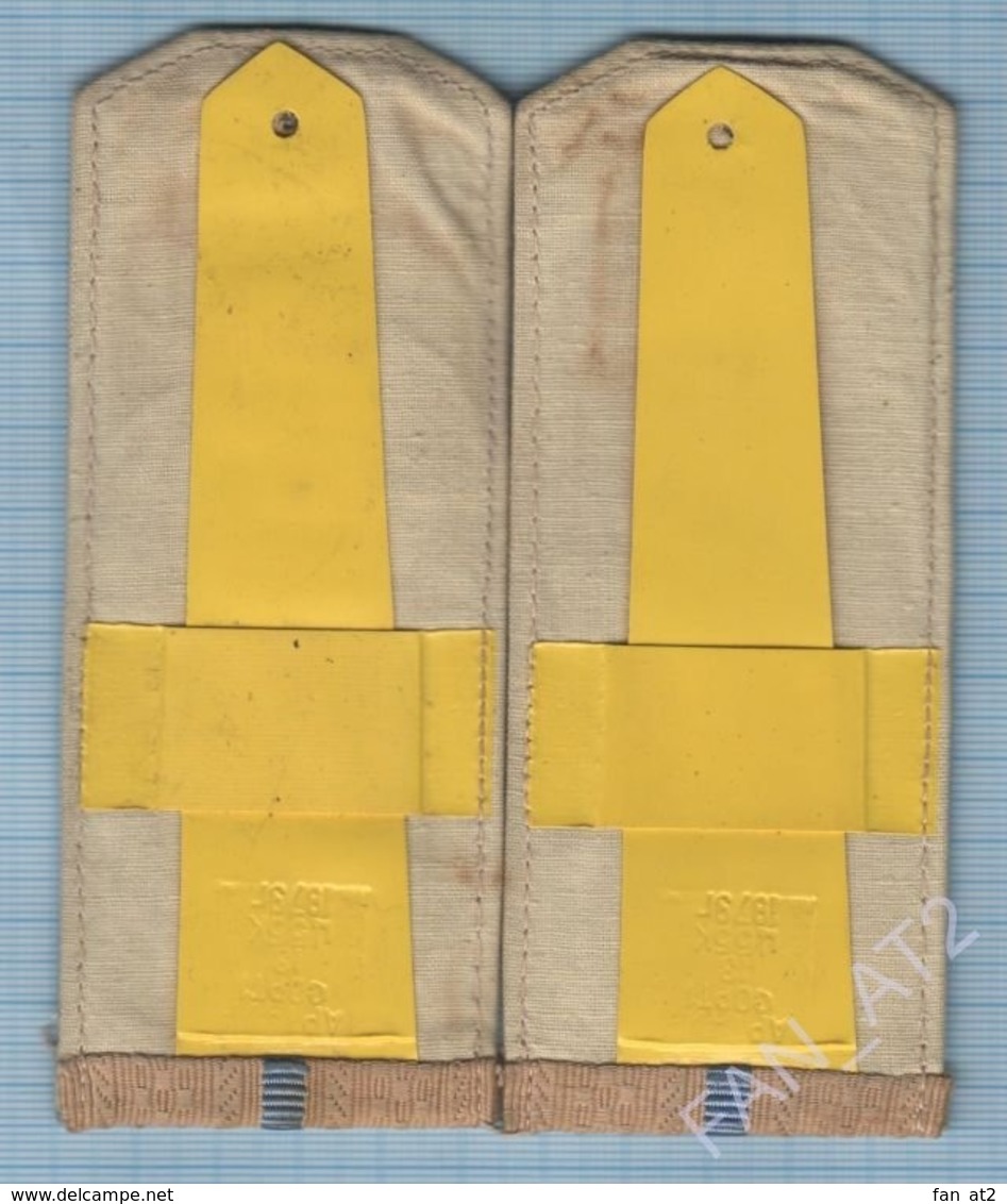 USSR / Soviet Union / RUSSIA. Shoulder Boards Shoulder Straps. Epaulettes. Navy. Naval Aviation #13 - Uniforms