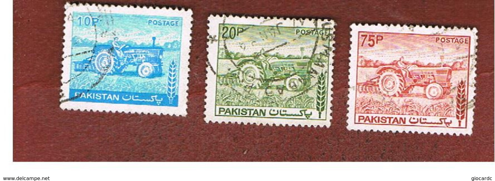 PAKISTAN  -  SG 467.473b -  1978  TRACTOR   -  USED ° - Pakistan