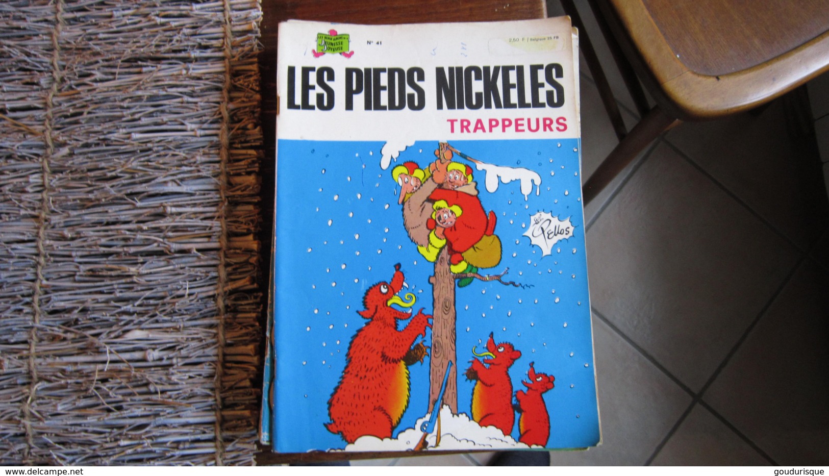 LES PIEDS NICKELES N°41 LES  PIEDS NICKELES TRAPPEURS - Pieds Nickelés, Les