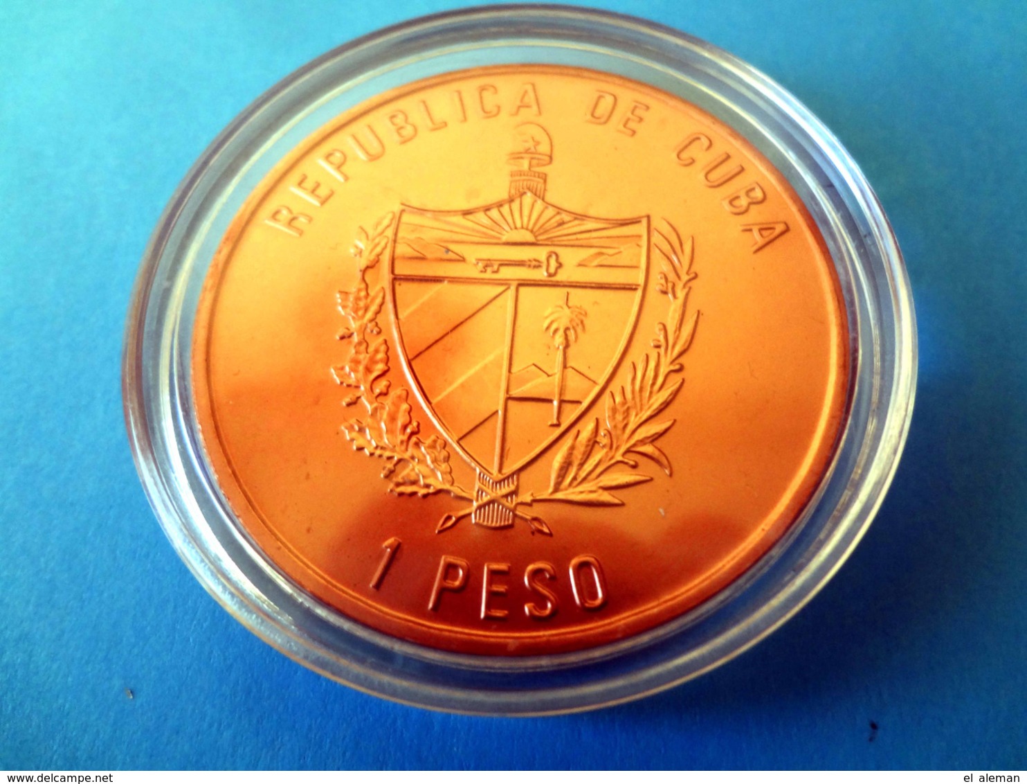 Kuba / Cuba, Münze, Che Guevara, 38mm Peso Münze Kupfer,unc./ Unzirkuliert, Sehr Rar - Kuba