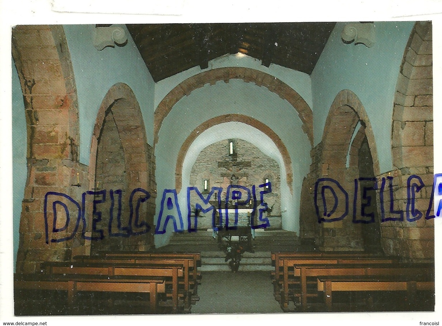 Espagne. O Cebreiro. Santa Maria La Real. Postales FAMA - Lugo