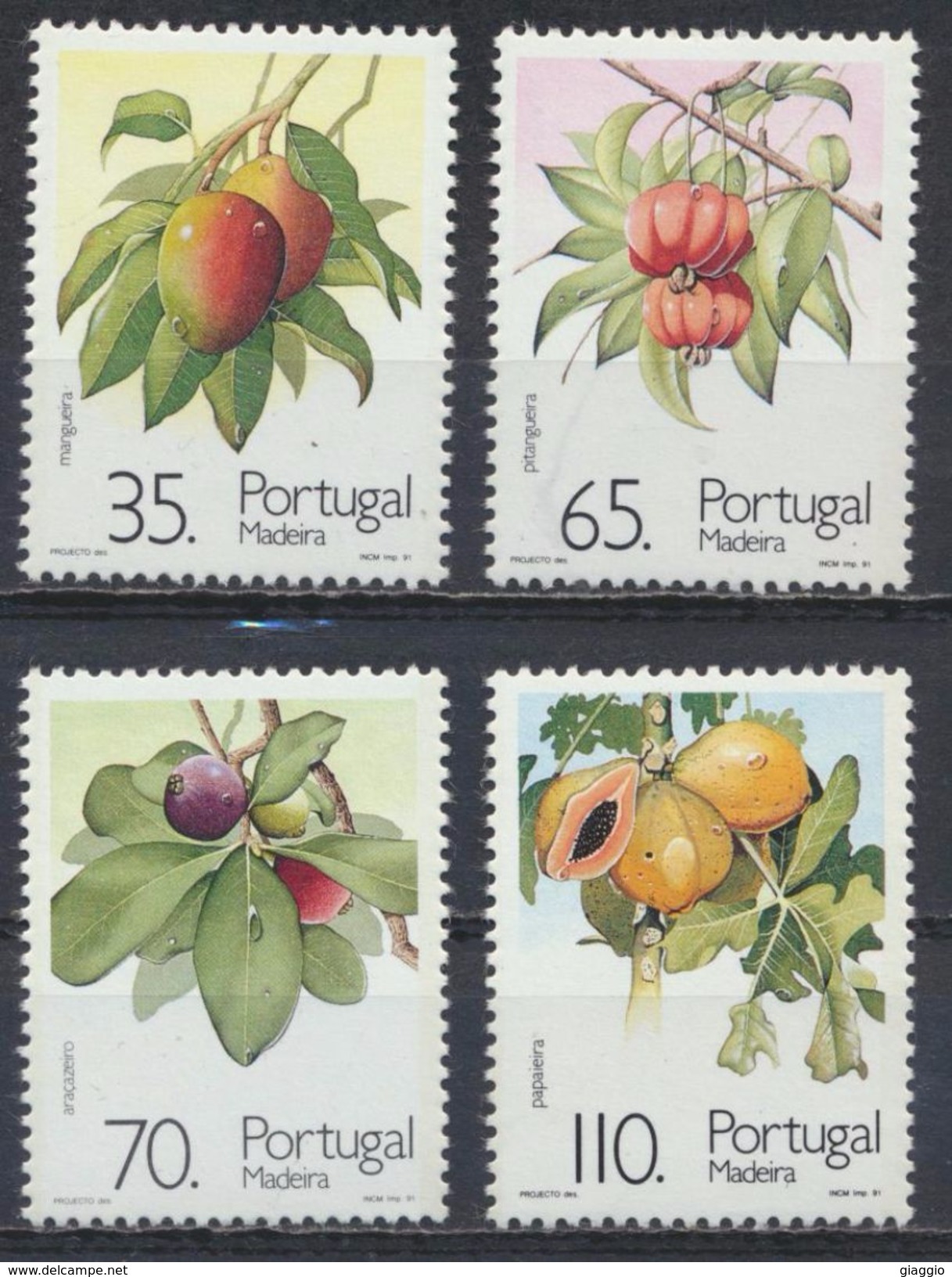 °°° PORTUGAL MADEIRA - Y&T N°156/59 - 1991 MNH °°° - Madeira