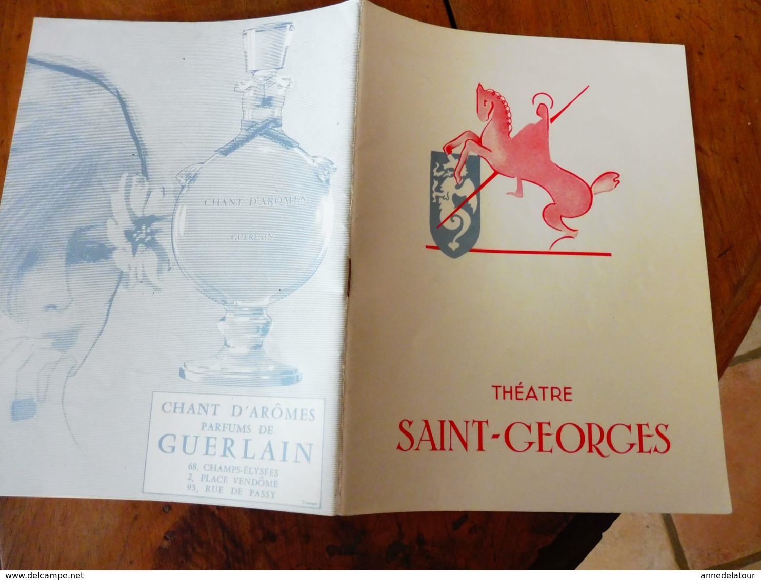 1964 Théâtre SAINT-GEORGES :Jacqueline Maillan,Henri Virlojeux;Le Succès Au Théâtre, Par Louis Jouvet;Pierre Fresnay;etc - Autres & Non Classés