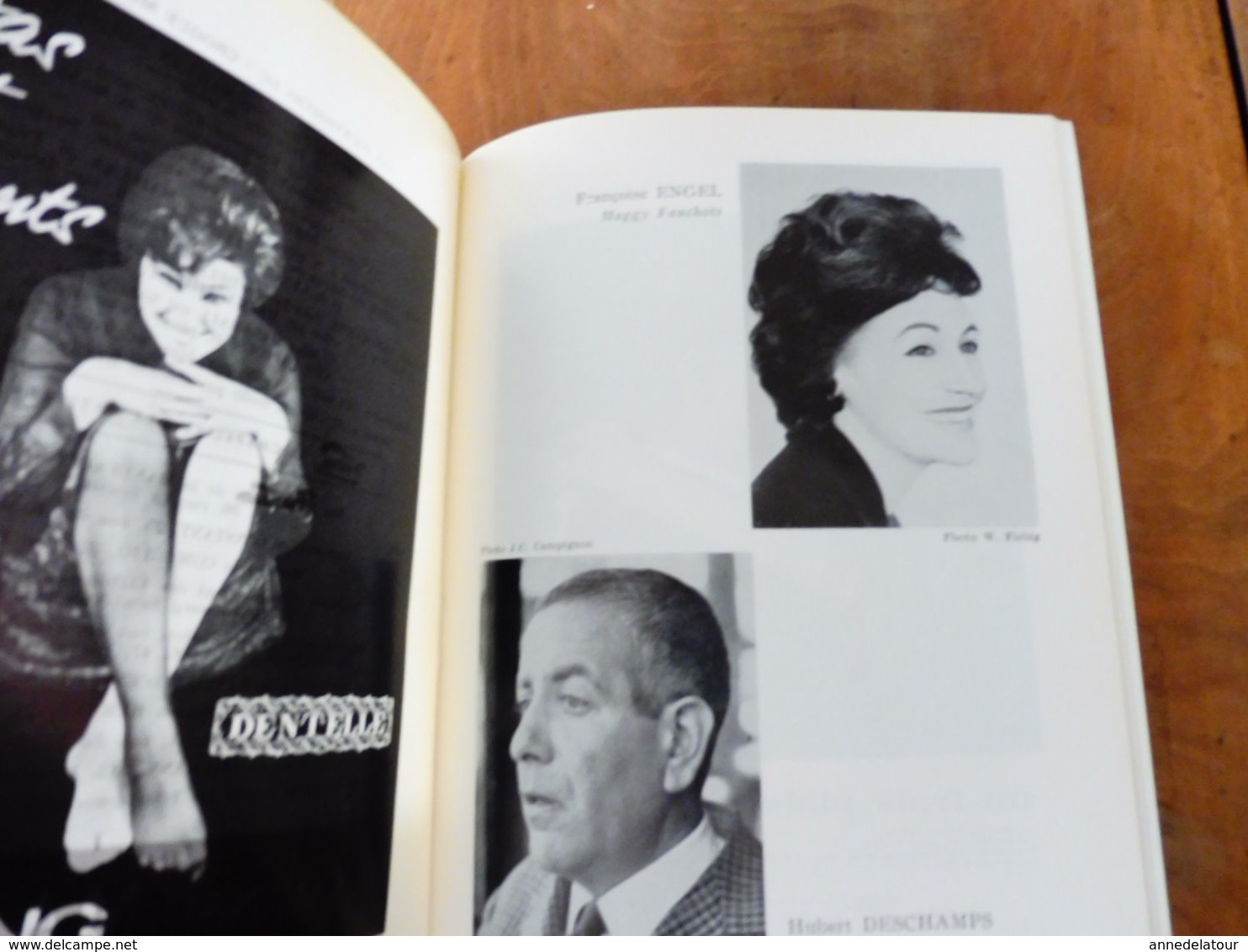 1964 Théâtre SAINT-GEORGES :Jacqueline Maillan,Henri Virlojeux;Le succès au théâtre, par Louis Jouvet;Pierre Fresnay;etc