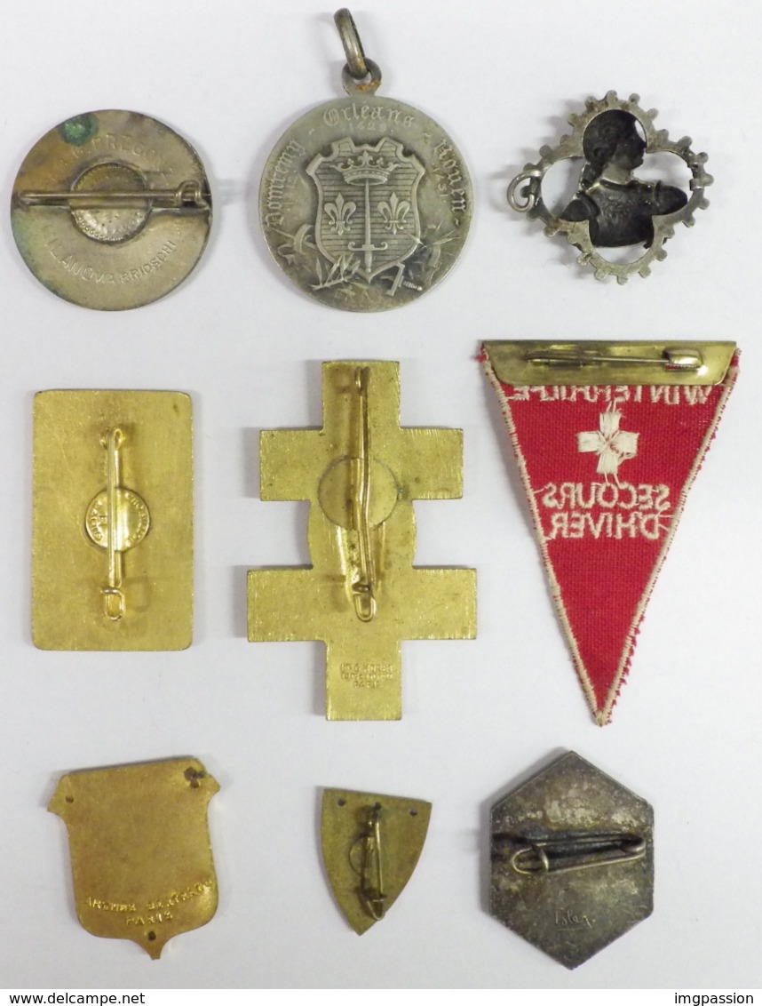 Lot Insignes Broches  - A Identifier - Autres & Non Classés