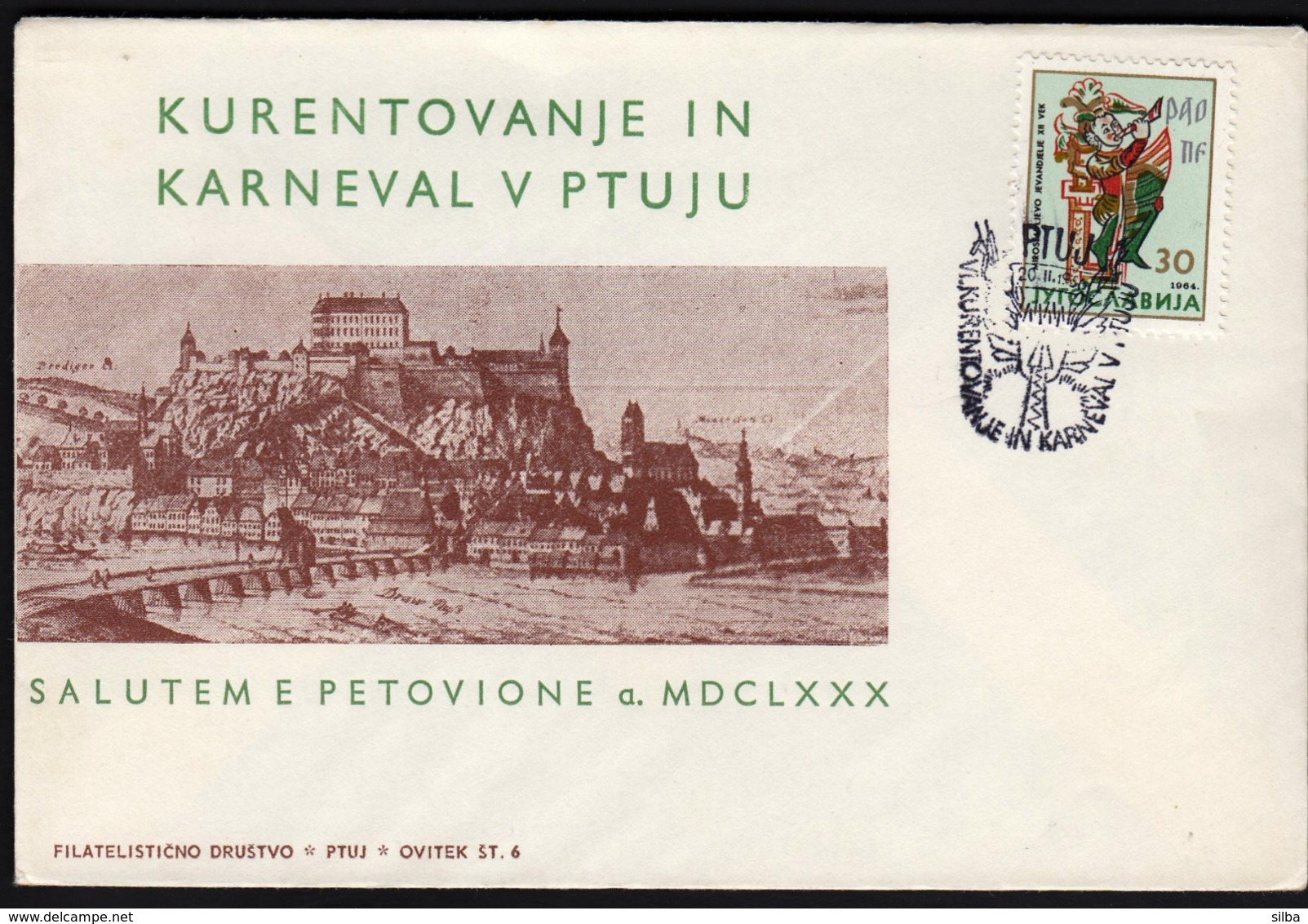 Slovenia Ptuj 1966 / VI. Kurentovanje In Karneval / Carnival - Carnival