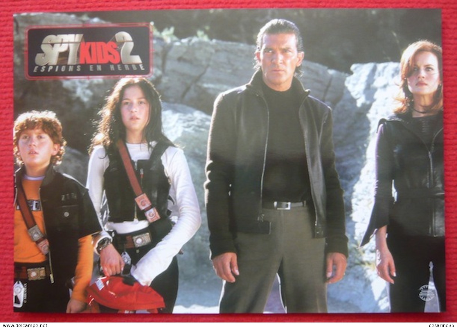 6 Photos Du Film Spy Kids 2 (2002) – Banderas - Albums & Collections