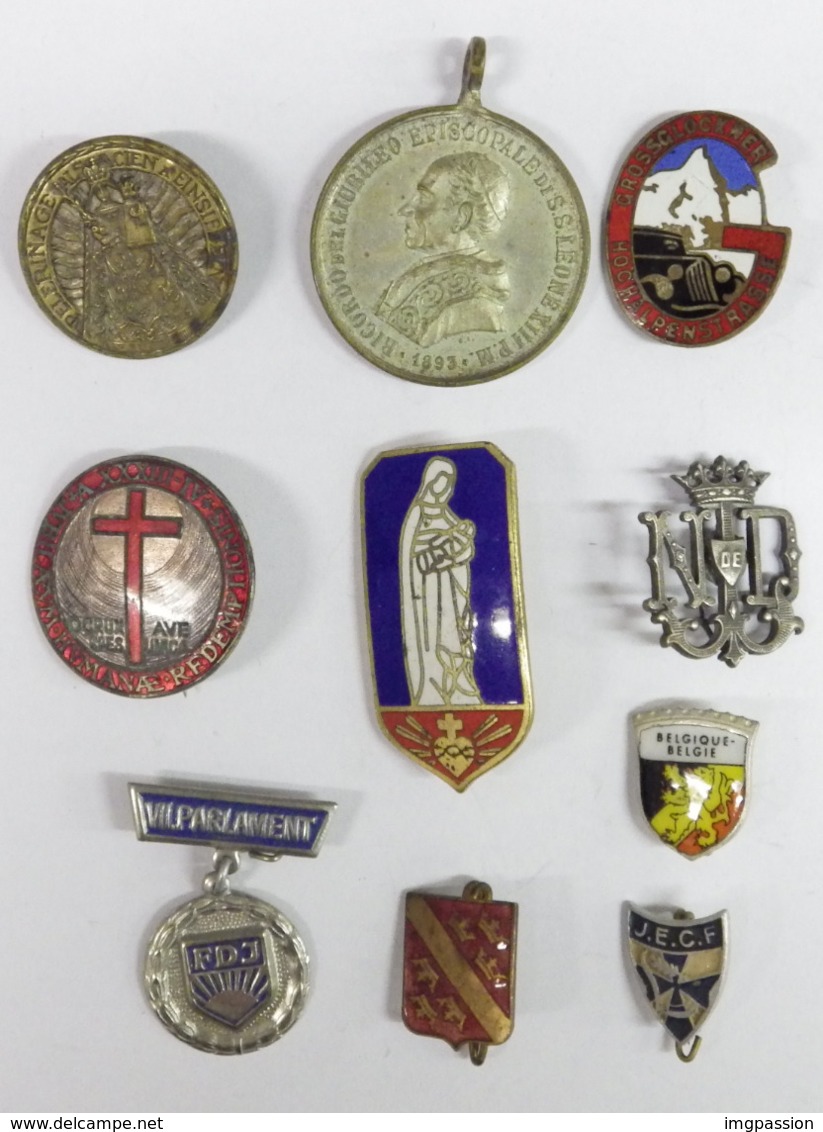 Lot Insignes Broches  - A Identifier - Other & Unclassified