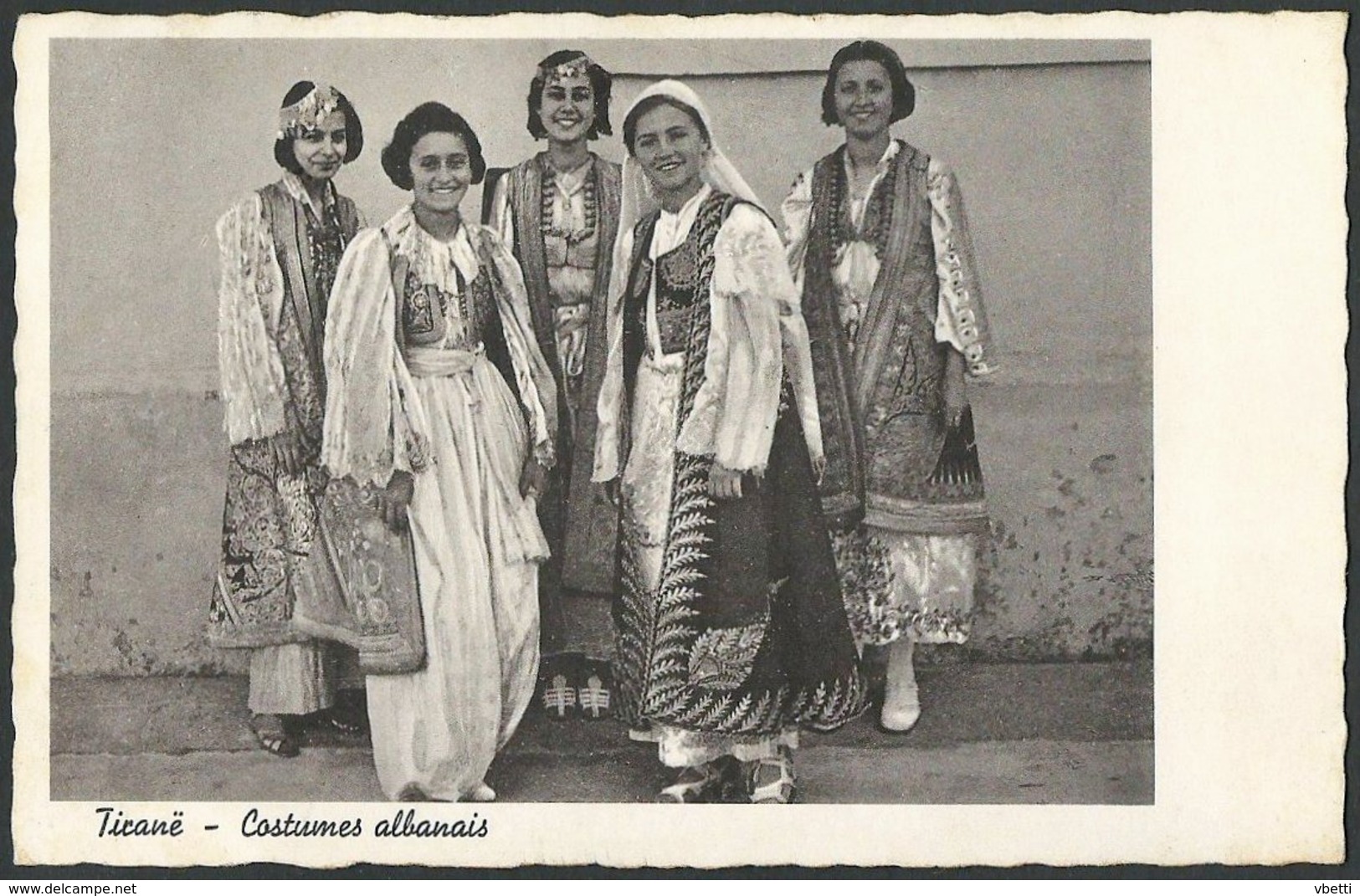 Albania: Tiranë, Costumes Albanais  1938 - Albanien