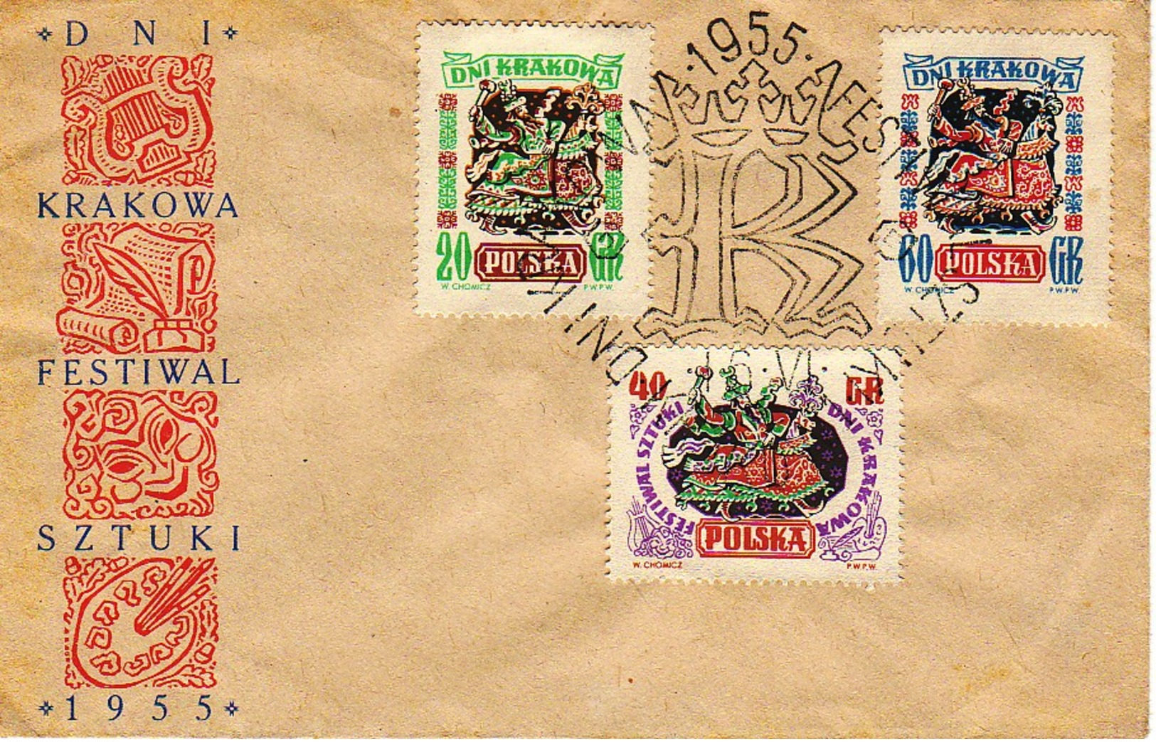 POLOGNE : 1955 - FDC ? - Fêtes De Cracovie - Covers & Documents