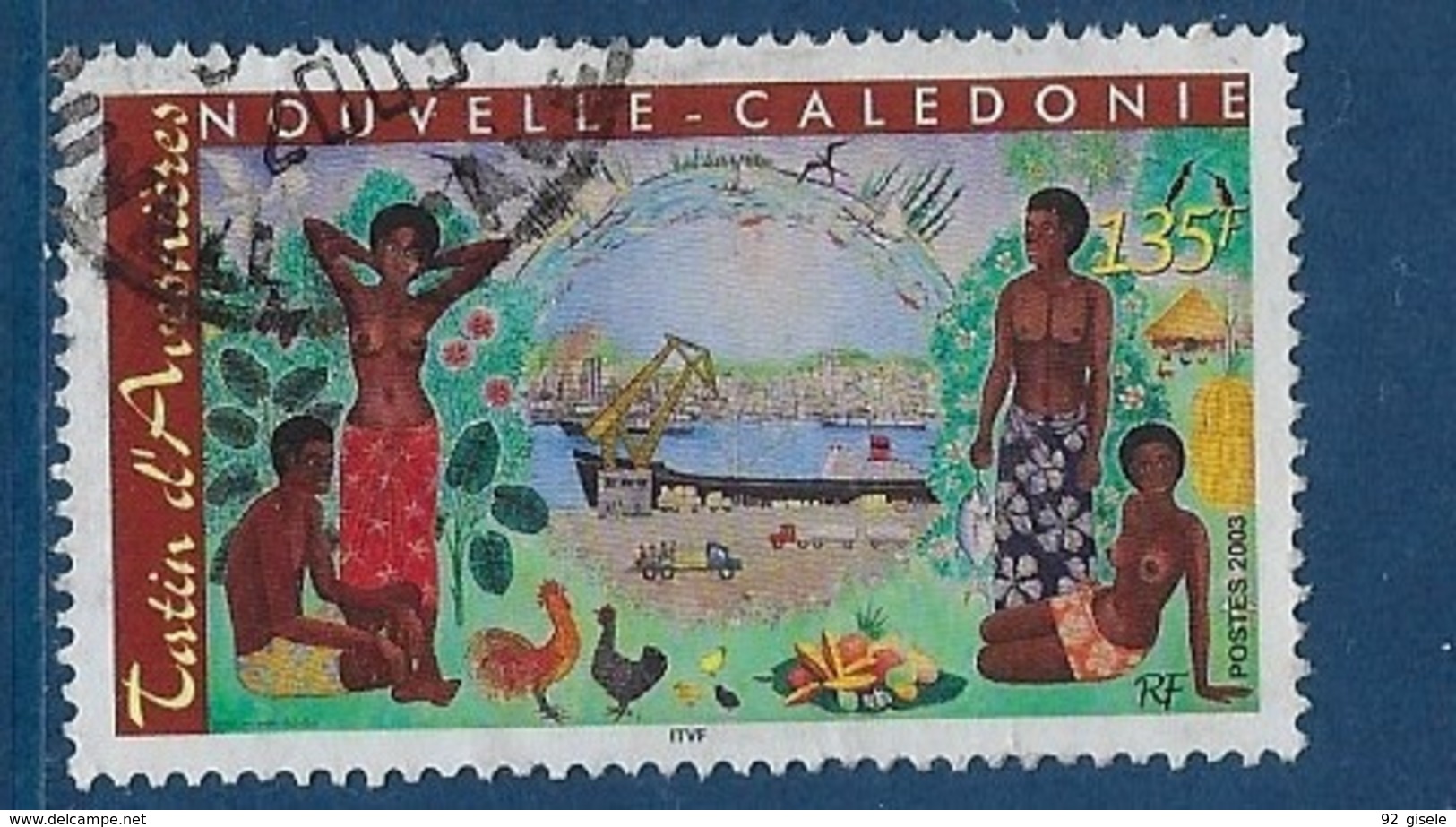 Nle-Caledonie YT 907 " Tableau " 2003 Oblitéré - Usados