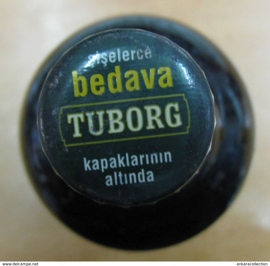 AC - TUBORG BEER VINTAGE BOTTLE Production Date : September 2001 Expiry Date : September 2002 FROM TURKEY FOR SECURITY - Bière