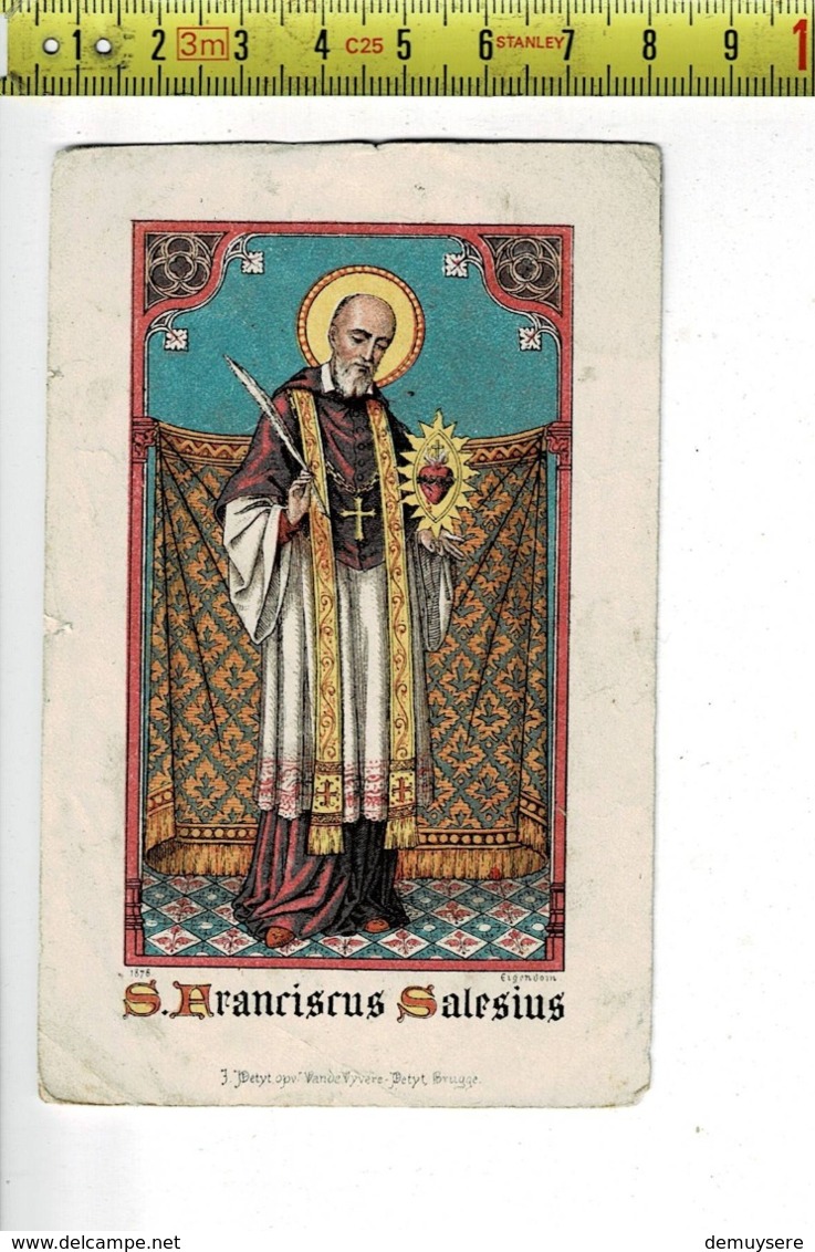 MAP 046 - S. FRANCISCUS SALESIUS - Devotion Images