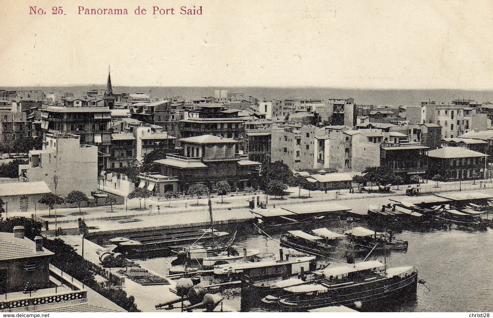 EGYPTE PORT-SAID Panorama - Port-Saïd