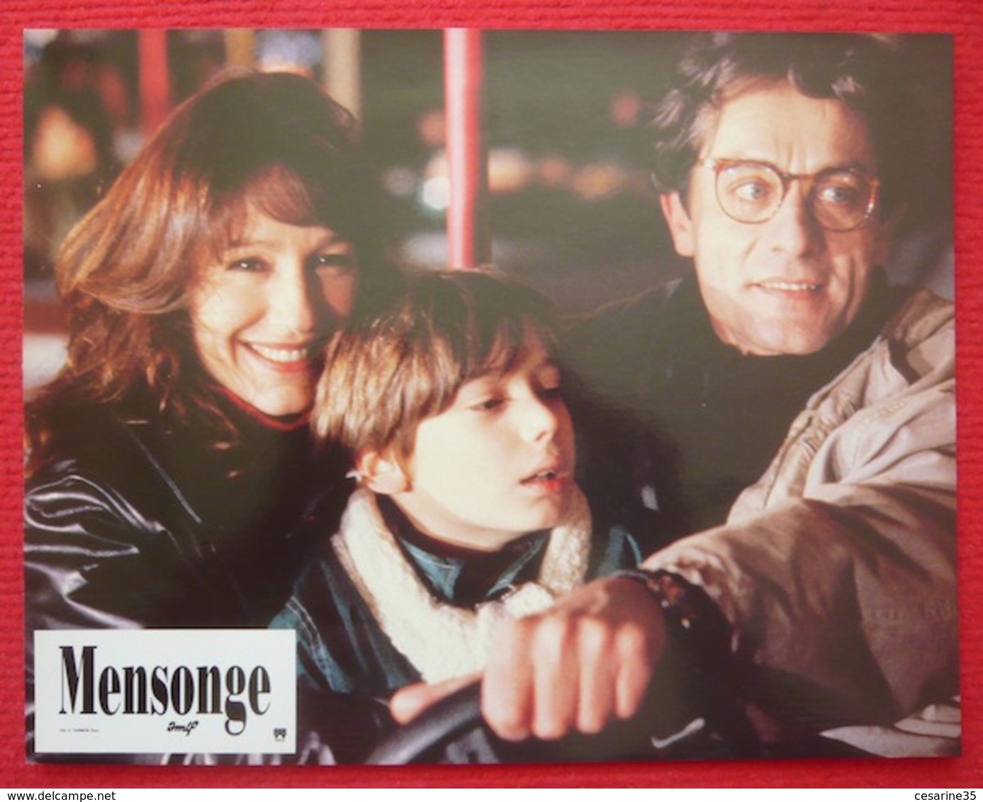 8 Photos Du Film Mensonge (1992) – Nathalie Baye - Albums & Collections