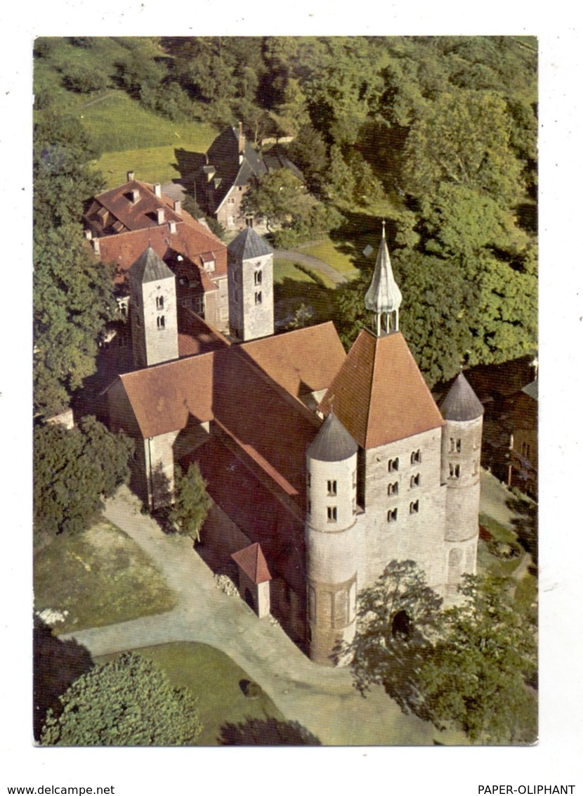 4410 WARENDORF - FRECKENHORST, Stiftskirche, Luftaufnahme, 1963 - Warendorf
