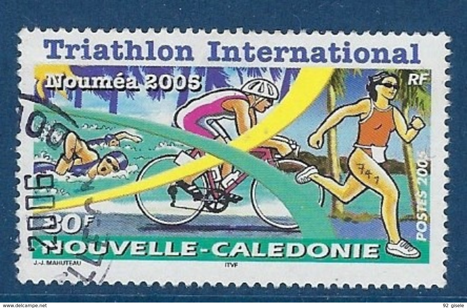 Nle-Caledonie YT 940 " Triathlon " 2005 Oblitéré - Usati