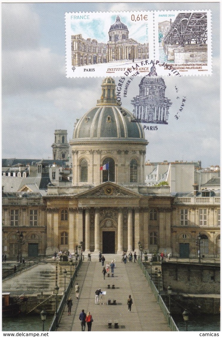 CM: FRANCE:  87e Congrès De La Fédération Française Des Associations Philatéliques: 1er Jour.2014 (neuve) - 2010-2019