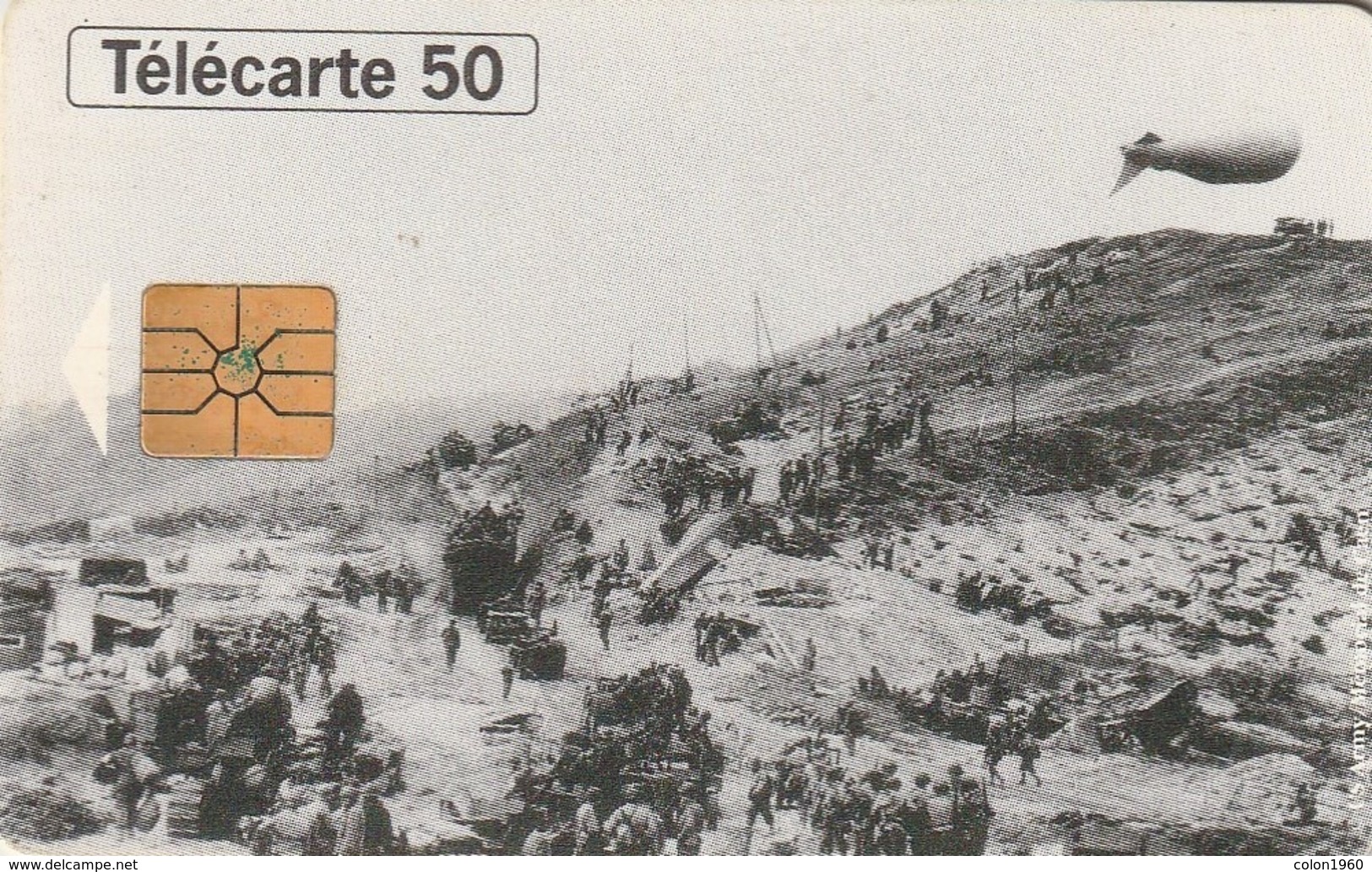 FRANCIA. 50th Anniversary Of Landings And The Liberation Of France. Debarquement Omaha Beach. 0478. 06/94. (308). - Armee