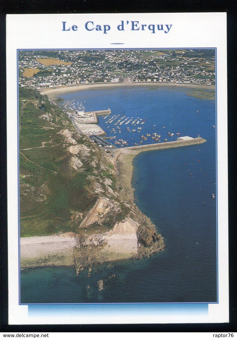 CPM 22 LE CAP D'ERQUY Vue Aérienne Du Port - Erquy