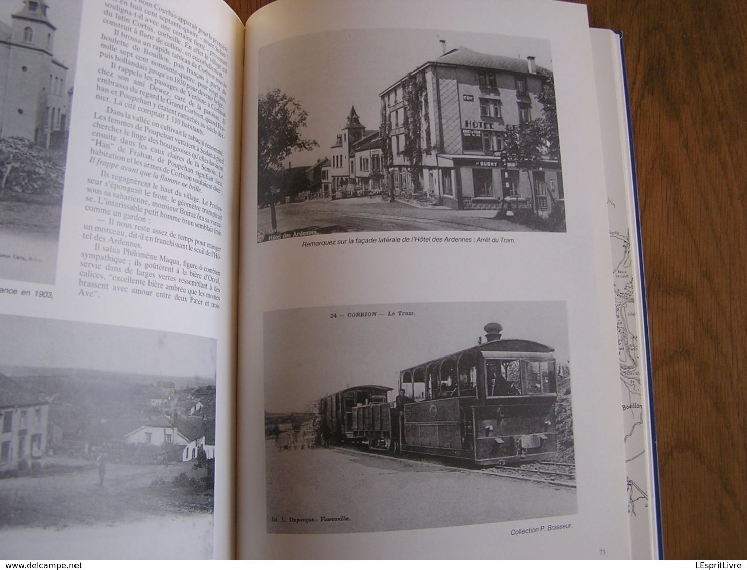 A TOUTE VAPEUR Chemin de Fer de Sedan à Bouillon Régionalisme Tram SNCV Tramways Corbion Balan Givonne Holly Paliseul