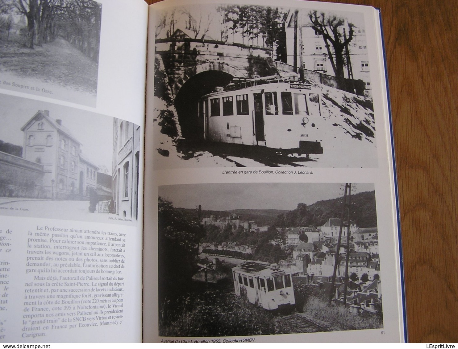 A TOUTE VAPEUR Chemin de Fer de Sedan à Bouillon Régionalisme Tram SNCV Tramways Corbion Balan Givonne Holly Paliseul