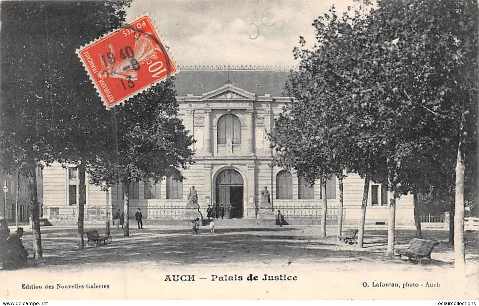 Thème   Justice.   Palais De Justice De:     32  Auch      (voir Scan) - Other & Unclassified