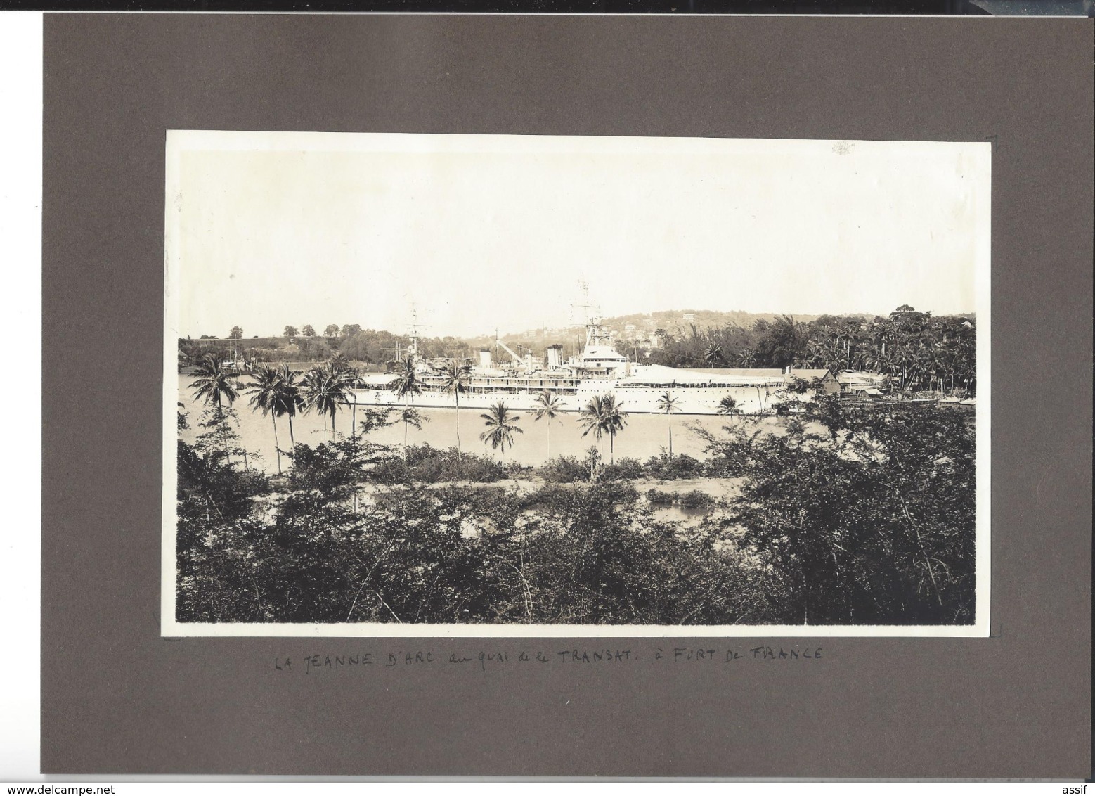 GUADELOUPE 1934  Croiseur - Ecole Jeanne D'Arc à Fort - De - France , Programme Des Fêtes 9 -11 Avril - Sin Clasificación