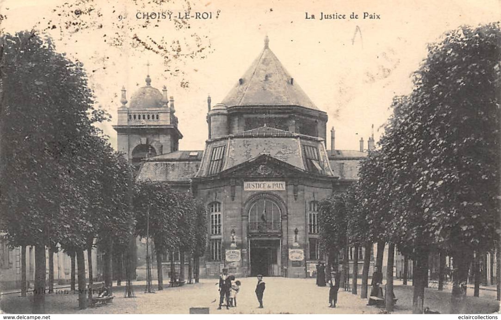 Thème   Justice.   Palais De Justice De:  94   Choisy Le Roi    (voir Scan) - Other & Unclassified