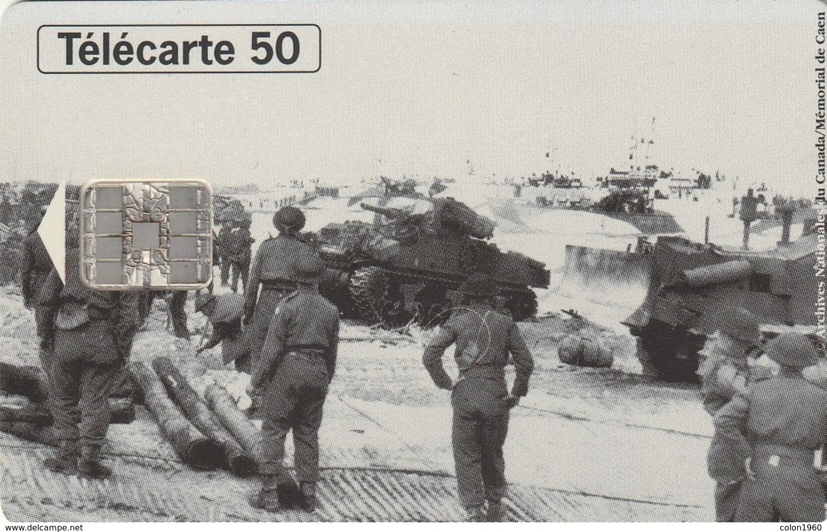 FRANCIA. 50th Anniversary Of Landings And The Liberation Of France. Debarquement Juno Beach Courseu. 0476. 06/94. (305). - Armee