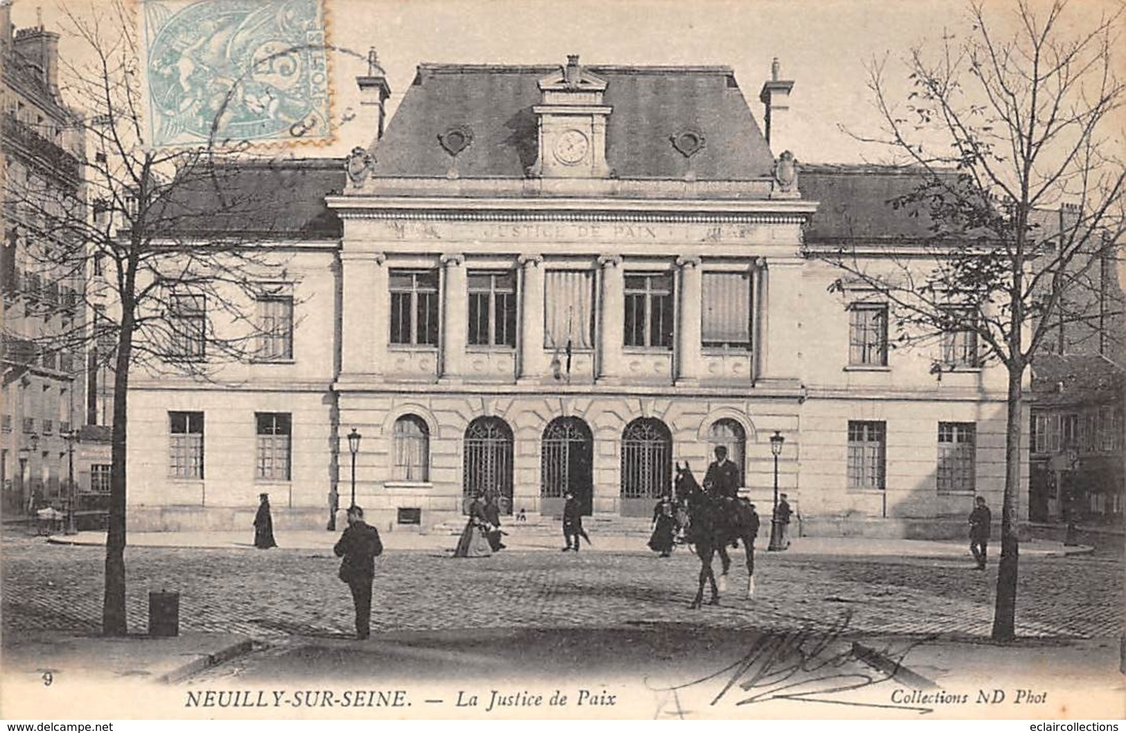 Thème   Justice.   Palais De Justice De:       92   Neuilly Sur Seine             (voir Scan) - Other & Unclassified
