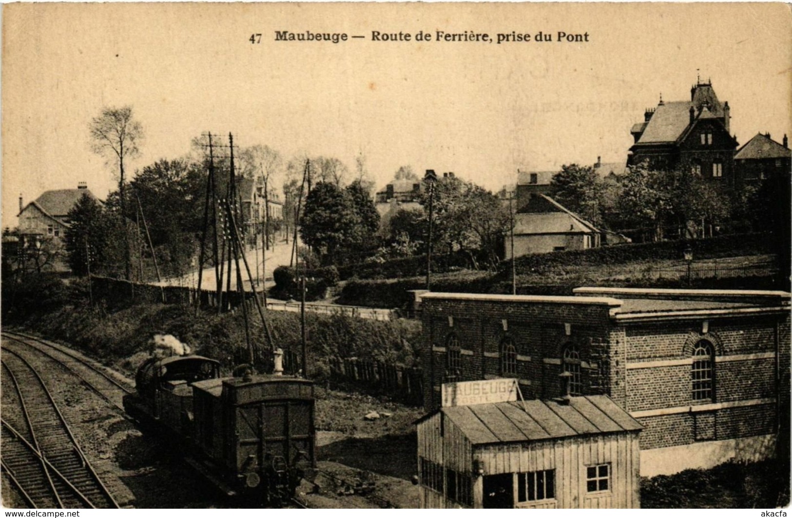 CPA MAUBEUGE-Route De Ferriere Prise Du Pont (423154) - Maubeuge